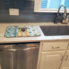 Load image into Gallery viewer, Fawn Mastiff Coastal Sea Glass Dish Drying Mat