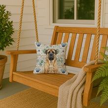 Load image into Gallery viewer, Fawn Mastiff Coastal Sea Glass Throw Pillow