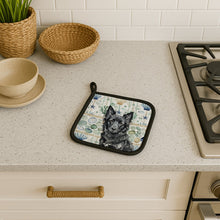 Load image into Gallery viewer, Mudi Coastal Sea Glass Pair of Pot Holders