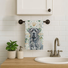 Load image into Gallery viewer, Blue Neapolitan Mastiff Coastal Sea Glass Kitchen Towel