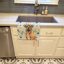 Load image into Gallery viewer, Neapolitan Mastiff Coastal Sea Glass Kitchen Towel