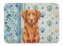 Load image into Gallery viewer, Copper Nova Scotia Duck Tolling Retriever Coastal Sea Glass Memory Foam Kitchen Mat