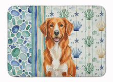 Load image into Gallery viewer, Orange Nova Scotia Duck Tolling Retriever Coastal Sea Glass Memory Foam Kitchen Mat