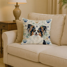 Load image into Gallery viewer, Tricolor Papillon Coastal Sea Glass Throw Pillow