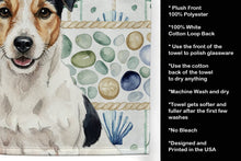 Load image into Gallery viewer, Parson Russell Terrier Coastal Sea Glass Kitchen Towel
