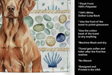 Load image into Gallery viewer, Liver Pointer Coastal Sea Glass Kitchen Towel