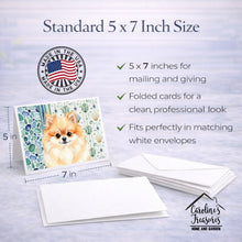 Load image into Gallery viewer, Pomeranian Coastal Sea Glass Greeting Cards Pack of 8