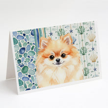 Load image into Gallery viewer, Pomeranian Coastal Sea Glass Greeting Cards Pack of 8