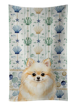 Load image into Gallery viewer, Cream Pomeranian Coastal Sea Glass Kitchen Towel