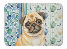 Load image into Gallery viewer, Fawn Pug Coastal Sea Glass Memory Foam Kitchen Mat