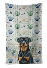 Load image into Gallery viewer, Rottweiler Coastal Sea Glass Kitchen Towel