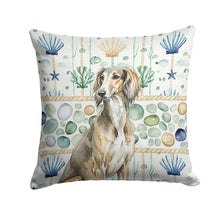 Load image into Gallery viewer, Grizzle Saluki Coastal Sea Glass Throw Pillow
