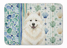 Load image into Gallery viewer, Cream Samoyed Coastal Sea Glass Memory Foam Kitchen Mat
