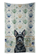 Load image into Gallery viewer, Scottish Terrier Coastal Sea Glass Kitchen Towel