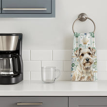 Load image into Gallery viewer, Sealyham Terrier Coastal Sea Glass Kitchen Towel