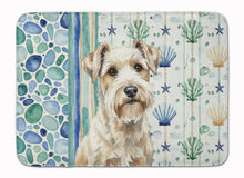 Load image into Gallery viewer, Sealyham Terrier Coastal Sea Glass Memory Foam Kitchen Mat