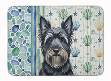 Load image into Gallery viewer, Black Skye Terrier Coastal Sea Glass Memory Foam Kitchen Mat