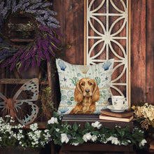 Load image into Gallery viewer, Sussex Spaniel Coastal Sea Glass Throw Pillow