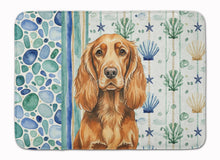 Load image into Gallery viewer, Sussex Spaniel Coastal Sea Glass Memory Foam Kitchen Mat