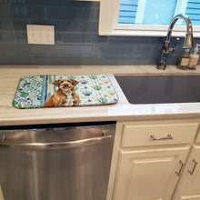 Load image into Gallery viewer, Wirehaired Pointing Griffon Coastal Sea Glass Dish Drying Mat