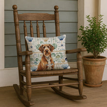 Load image into Gallery viewer, Wirehaired Pointing Griffon Coastal Sea Glass Throw Pillow