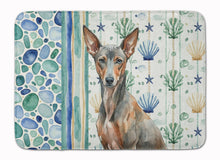 Load image into Gallery viewer, Xoloitzcuintli Coastal Sea Glass Memory Foam Kitchen Mat