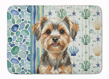Load image into Gallery viewer, Yorkiepoo Coastal Sea Glass Memory Foam Kitchen Mat