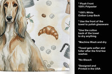 Load image into Gallery viewer, Afghan Hound Coffee Bar Kitchen Towel