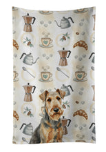Load image into Gallery viewer, Grizzle Airedale Terrier Coffee Bar Kitchen Towel