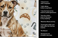 Load image into Gallery viewer, Brindle American Staffordshire Terrier Coffee Bar Kitchen Towel