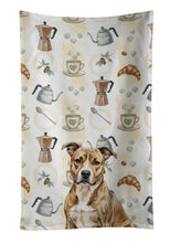 Load image into Gallery viewer, Brindle American Staffordshire Terrier Coffee Bar Kitchen Towel