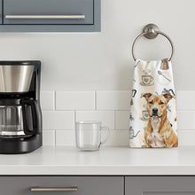 Load image into Gallery viewer, Fawn American Staffordshire Terrier Coffee Bar Kitchen Towel