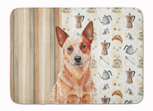 Load image into Gallery viewer, Red Heeler Australian Cattle Dog Coffee Bar Memory Foam Kitchen Mat