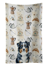 Load image into Gallery viewer, Black Australian Shepherd Coffee Bar Kitchen Towel