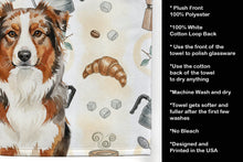 Load image into Gallery viewer, Red Merle Australian Shepherd Coffee Bar Kitchen Towel