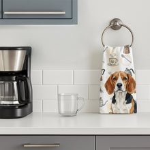 Load image into Gallery viewer, Beagle Coffee Bar Kitchen Towel