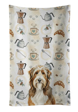 Load image into Gallery viewer, Brown Bearded Collie Coffee Bar Kitchen Towel