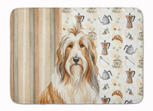 Load image into Gallery viewer, Fawn Bearded Collie Coffee Bar Memory Foam Kitchen Mat