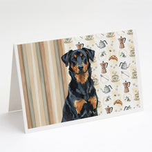 Load image into Gallery viewer, Beauceron Coffee Bar Greeting Cards Pack of 8