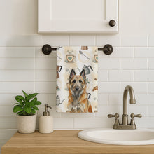 Load image into Gallery viewer, Belgian Laekenois Coffee Bar Kitchen Towel