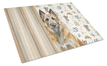Load image into Gallery viewer, Belgian Laekenois Coffee Bar Glass Cutting Board