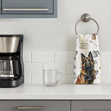 Load image into Gallery viewer, Belgian Tervuren Coffee Bar Kitchen Towel
