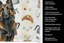 Load image into Gallery viewer, Belgian Tervuren Coffee Bar Kitchen Towel