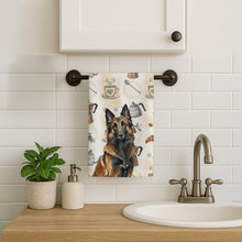 Load image into Gallery viewer, Belgian Tervuren Coffee Bar Kitchen Towel