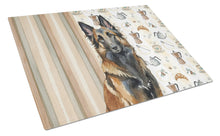 Load image into Gallery viewer, Belgian Tervuren Coffee Bar Glass Cutting Board