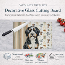 Load image into Gallery viewer, Berndoodle Coffee Bar Glass Cutting Board