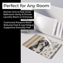 Load image into Gallery viewer, Berndoodle Coffee Bar Memory Foam Kitchen Mat