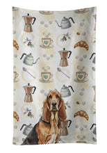 Load image into Gallery viewer, Liver and Tan Bloodhound Coffee Bar Kitchen Towel