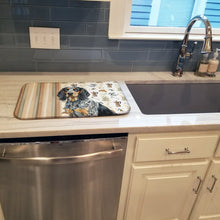 Load image into Gallery viewer, Bluetick Coonhound Coffee Bar Dish Drying Mat