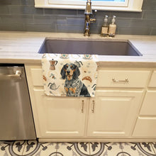 Load image into Gallery viewer, Bluetick Coonhound Coffee Bar Kitchen Towel